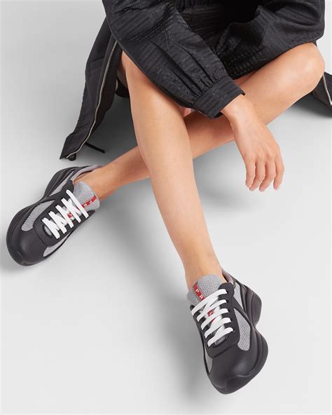 rubber prada sneakers|Prada rubber America's cup.